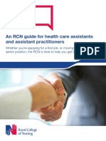 Interview Skills: An RCN Guide For Health Care Assistants and Assistant Practitioners