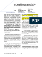 Anfis For Fractal Antenna Optimization PDF
