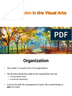 Organization in The Visual Arts