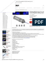 Blue Laser Pointer 20000mW Is High Power Millitary Laser Pen