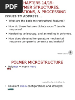 Chapter 14 15 Polymer