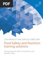 Food Safety Nutrition