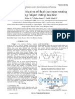 Design and Fabrication of Dual Specimen Rotating