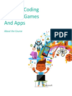 Creative Coding Through Games and Apps