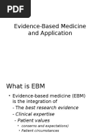 Evidence Based Medicine - Zul