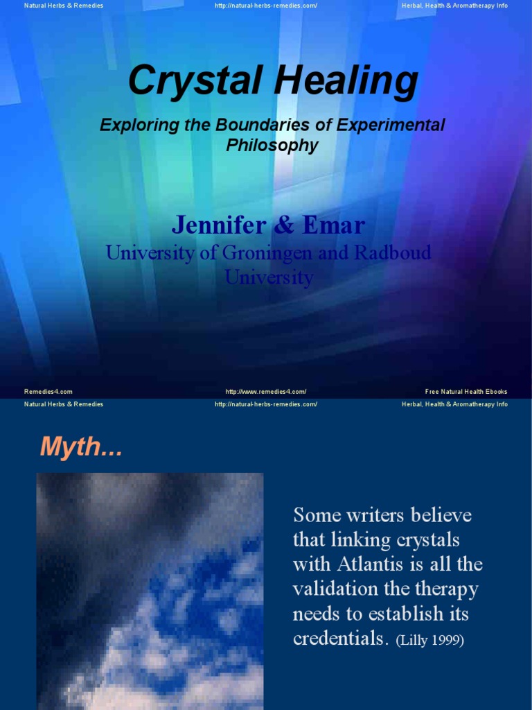 All About Crystal Healing PDF Aromatherapy Reflexology