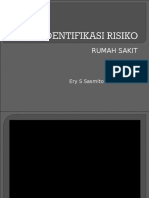 Identifiksi RISIKO - Manajemen Risiko Rumah Sakit