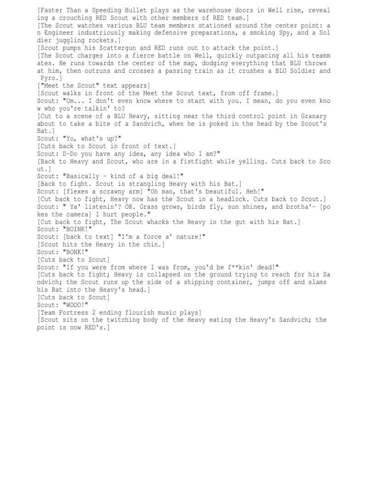 Meet The Scout Script Pastebin – WMJJXR