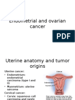 Endometrial and Ovarian Cancer