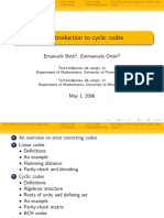 Cyclic Code 1