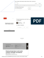 Drying Temperature and Water Content-Strength Correlations - Brendan O'Kelly - Academia