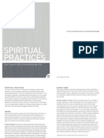 Spiritual Practices: (July 5 - August 30, 2009: An Entirely Different Way of Life)