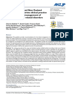 RANZCP CPG For Management of Schizophrenia and Related Disorders 2016