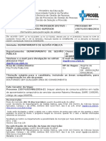 Políticas Públicas- MODELO Formulário Para Publica玢o de EdiMODELO Formulário Para Publicação de Edital Professor e Fetivo