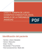 Caso 5. Terapia Del Juego Cognitivo Conductual