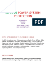 Power System Protection: Prepared by P.Suresh Ap/Eee Department of Eee SRM University KTR