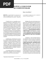 Logística Como Fator de Competitividade