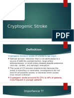 Cryptogenic Stroke