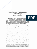 Dura-Europos: The Parchments and The Papyri