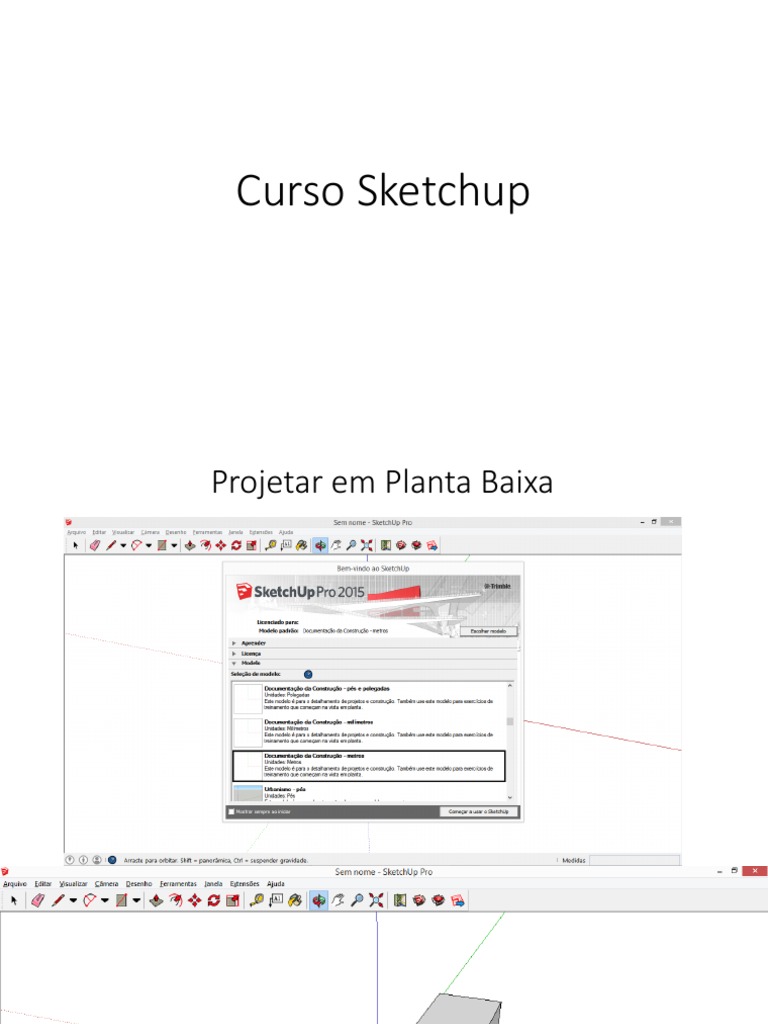 Curso Completo de Sketchup PDF | PDF | Computadores
