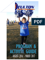 City of Fulton Parks and Recreation Program and Activity Guide - Fall 2016