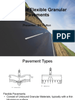 Design of Flexible Granular Pavements