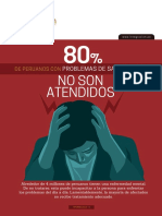 80% de Peruanos Con Problemas de Salud Mental No Son Atendidos