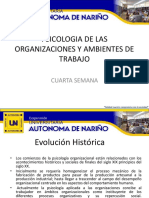 Psico Organizaciones y Ambientes de Trabajo