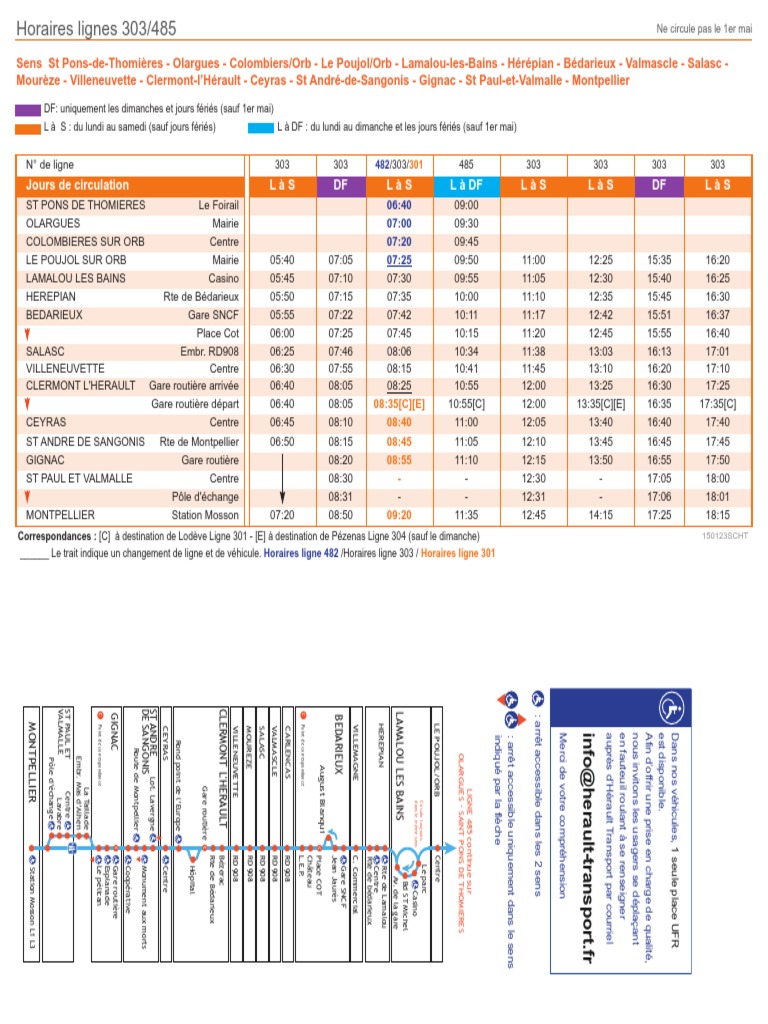 Bus Time Table | PDF | Bâtiments et structures de transport | Transport ...