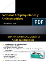 Fármacos Antiplaquetarios y Antitrombóticos