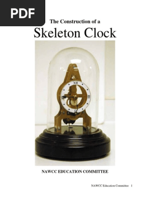 skeleton clock