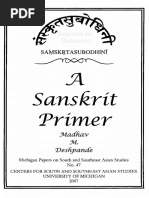 Download Madhav Deshpande - A Sanskrit primerpdf by mansiagrawal57 SN322484167 doc pdf