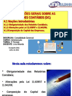 Capítulo 4 - Noções Gerais Sobre a Estrutura Das Demonstrações Contabeis