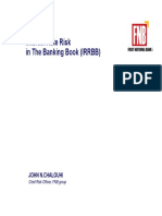 Interest Rate Risk in The Banking Book (IRRBB) : John N.Chalouhi