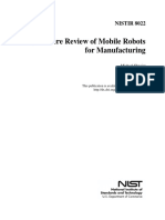Literature Review of Mobile Robots For Manufacturing: NISTIR 8022