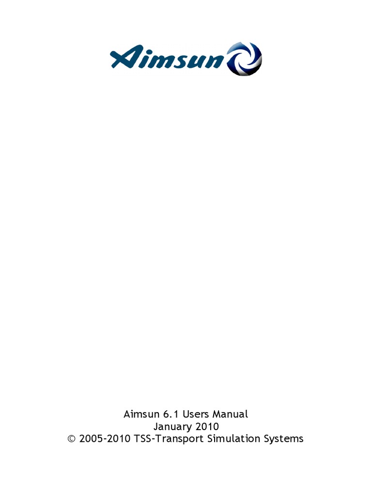 Free Download Aimsun Scripting Manual Programs To Download