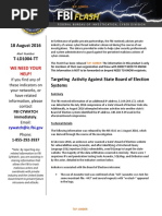 FBI Flash Bulletin on Cyberattack Threat (8-18)