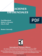 Ecuaciones Diferenciales - Blanchard, Devaney, Hall 2da Edición