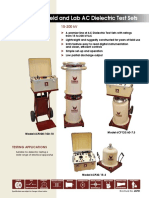 Field and Lab AC Dielectric Test Sets: Testing Applications