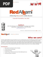 RedAlkemi - Corporate Presentation