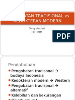 Tradisional Vs Modern