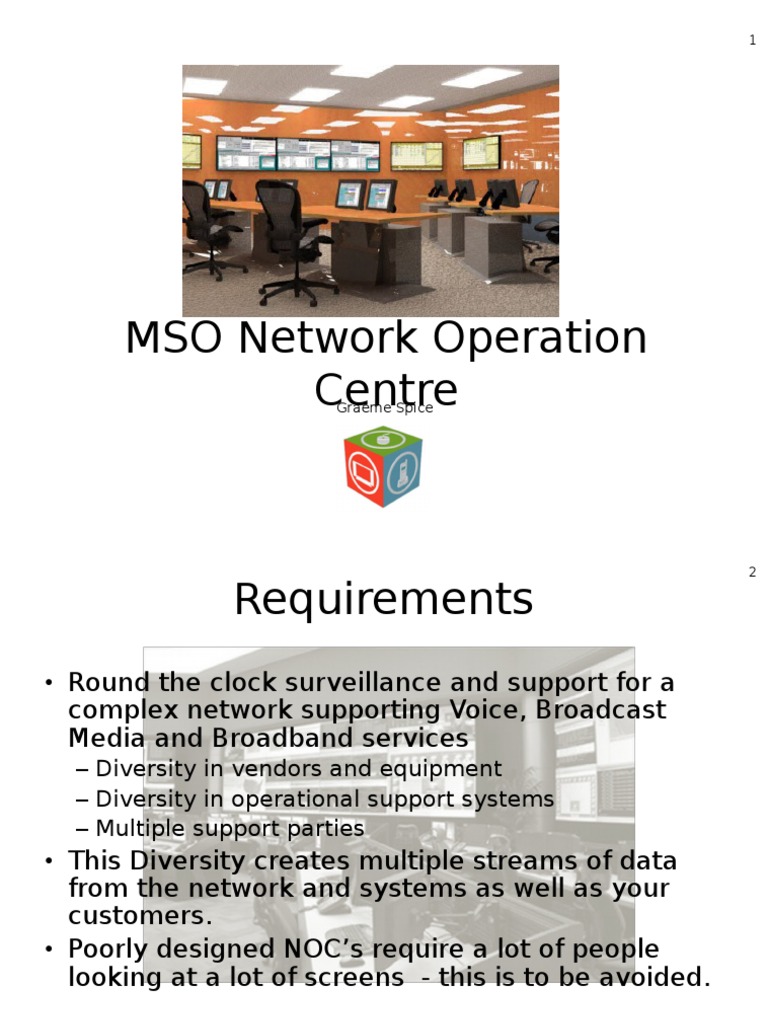 MSO Network Operation Centre | PDF | Scalability | Telecommunications