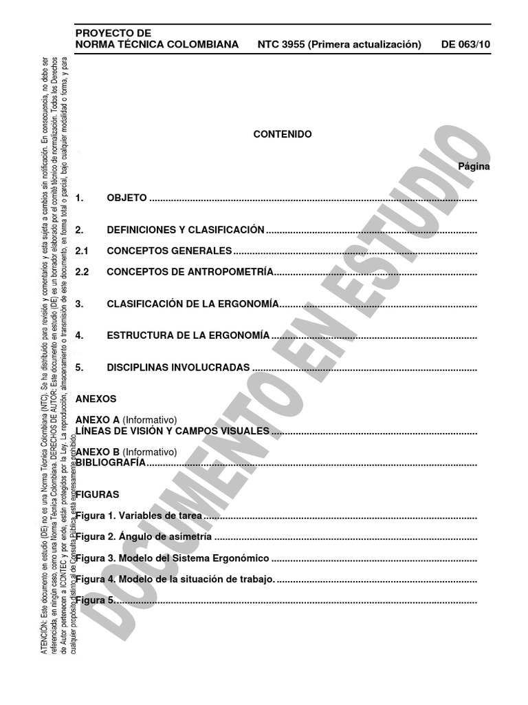 Proyecto NTC 5649 PDF | PDF