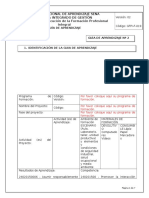 Guía de Aprendizaje Medio Ambiente