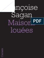"Maisons louées", F. Sagan