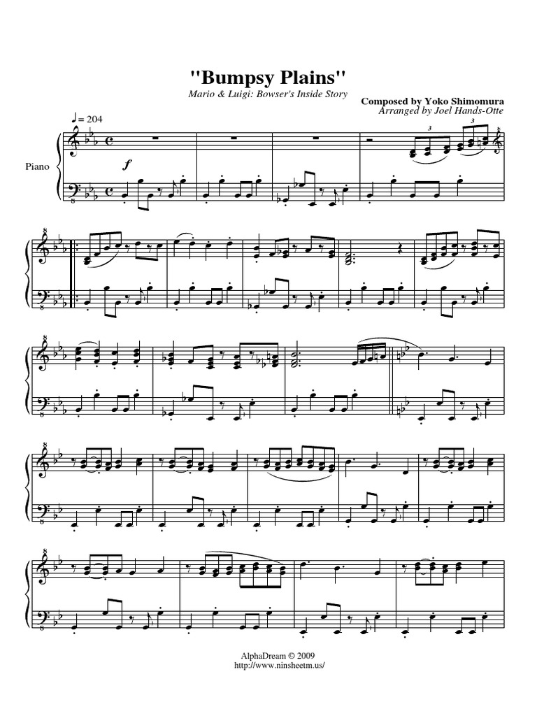Bumpsy Plains | PDF