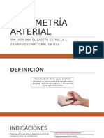 Gasometría Arterial