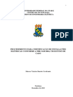 TCC Inspeção de Instalações Elétricas