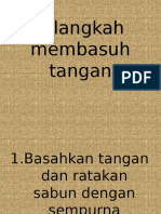 7 Langkah Membasuh Tangan