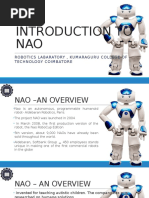 Nao Presentation - Robotics Lab, KCT